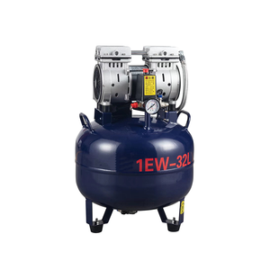 32L one Drive one Noiseless Oilless Dental Air Compressor