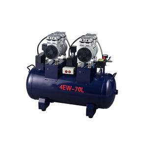 Low Noise 70L Pump 1700W Dental Silent Oilless Air Compressor