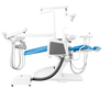 China Dental Chair Basic Level Medical Dental Factory Product
