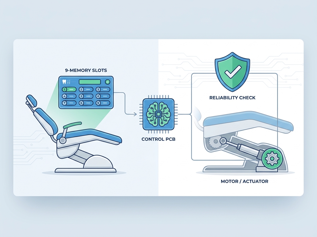 9-memory dental chair